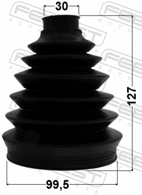 Bellow Set, drive shaft - 0217P-V42 FEBEST