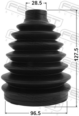 Bellow Set, drive shaft - 0217P-Z50 FEBEST