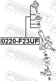 Ball Joint - 0220-F23UF FEBEST