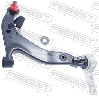 Braccio oscillante, Sospensione ruota - 0224-J31RH FEBEST
