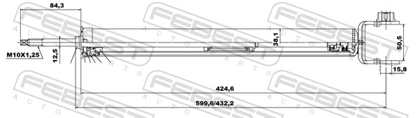 Shock Absorber - 02650906R FEBEST
