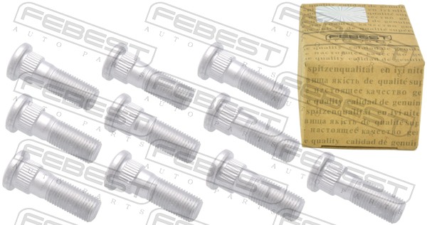 Wheel Stud - 0284-002-PCS10 FEBEST