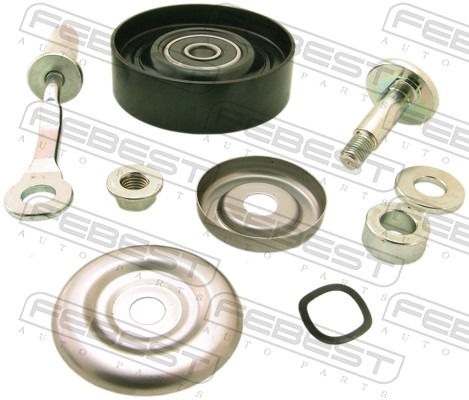 Tensioner Pulley, V-ribbed belt - 0287-J31 FEBEST