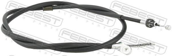 trosas, stovėjimo stabdys - 0299-BCC11XRH FEBEST