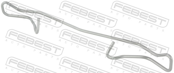 spyruoklė, diskinių stabdžių trinkelės - 0303-001 FEBEST