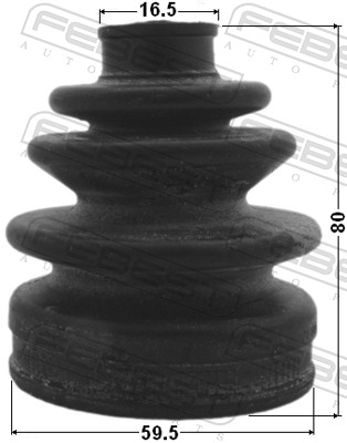 Bellow, drive shaft - 0317-HRV FEBEST