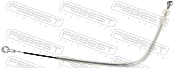 kabelis, šildytuvo sklendė - 04105-CUT FEBEST