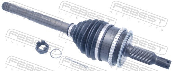Kit giunti, Semiasse - 0414-KB4A47L FEBEST