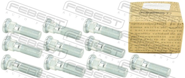 Wheel Stud - 0484-002-PCS10 FEBEST