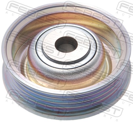 Tensioner Pulley, V-ribbed belt - 0487-DE3A FEBEST