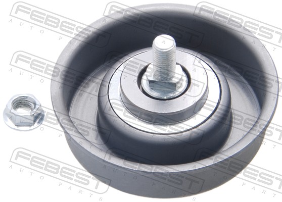 Tensioner Pulley, V-ribbed belt - 0487-EA3A FEBEST