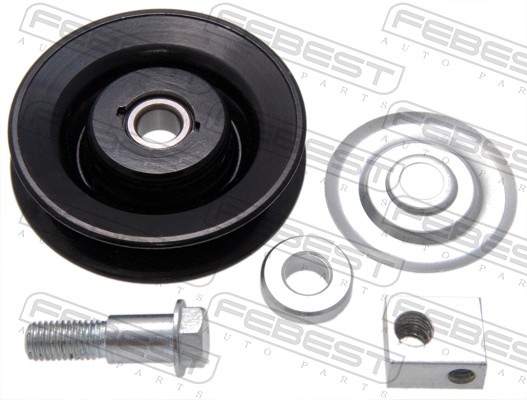 Tensioner Pulley, V-ribbed belt - 0487-V75 FEBEST