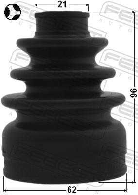 Bellow, drive shaft - 0515-M2T FEBEST