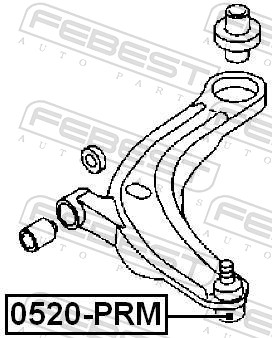 Ball Joint - 0520-PRM FEBEST