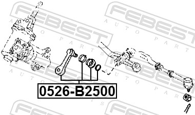 Pitman Arm - 0526-B2500 FEBEST