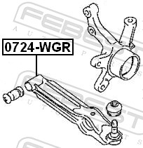 Track Control Arm - 0724-WGR FEBEST