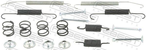Комплектующие, стояночная тормозная система - 0804-S10XR-KIT FEBEST