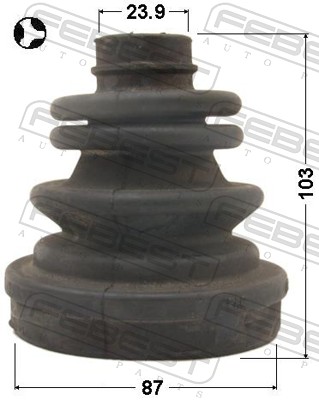 Bellow Set, drive shaft - 1015-J200T FEBEST