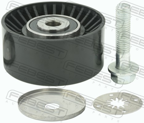 Deflection/Guide Pulley, V-ribbed belt - 1088-J300 FEBEST