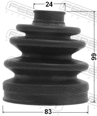 Bellow Set, drive shaft - 1217-EFAT FEBEST