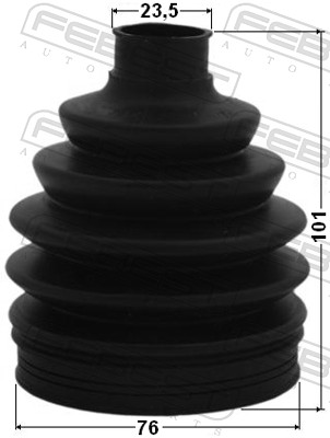 Bellow, drive shaft - 1217-MC FEBEST