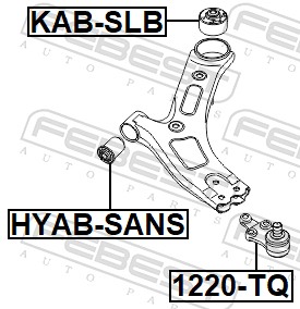 Ball Joint - 1220-TQ FEBEST