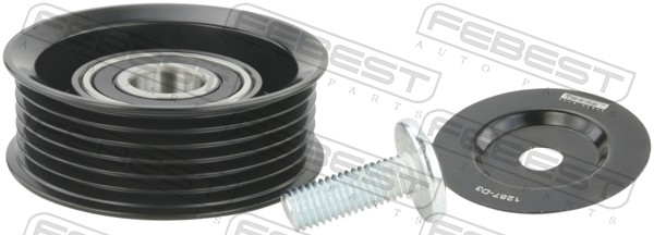 Rullo tenditore, Cinghia Poly-V - 1287-D3 FEBEST