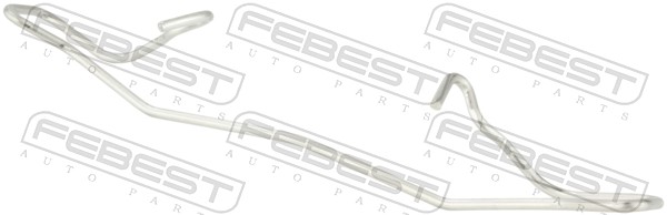Molla, Pastiglia freno - 1603-001 FEBEST