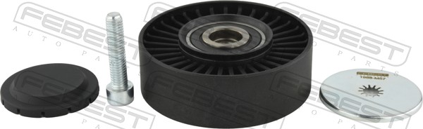 Deflection/Guide Pulley, V-ribbed belt - 1988-M57 FEBEST