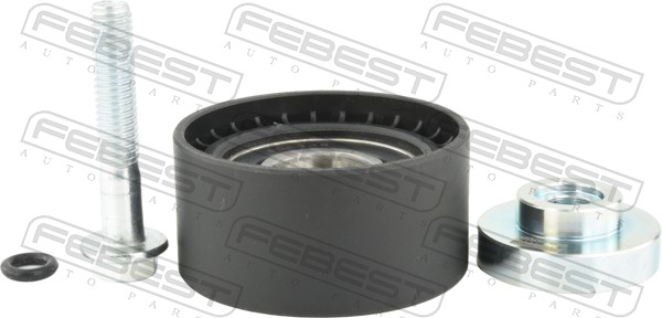 Deflection/Guide Pulley, V-ribbed belt - 1988-N47D20 FEBEST