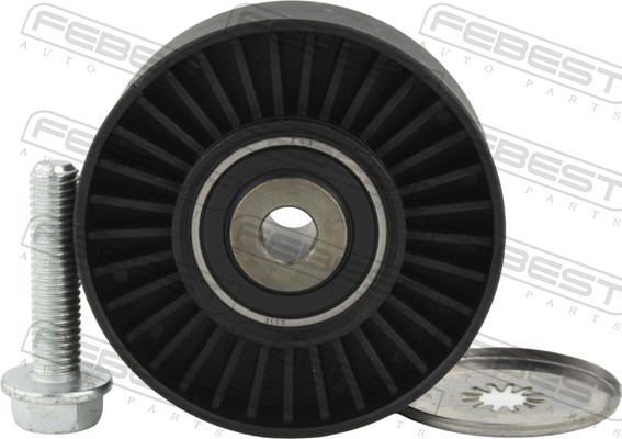 Deflection/Guide Pulley, V-ribbed belt - 1988-N53 FEBEST