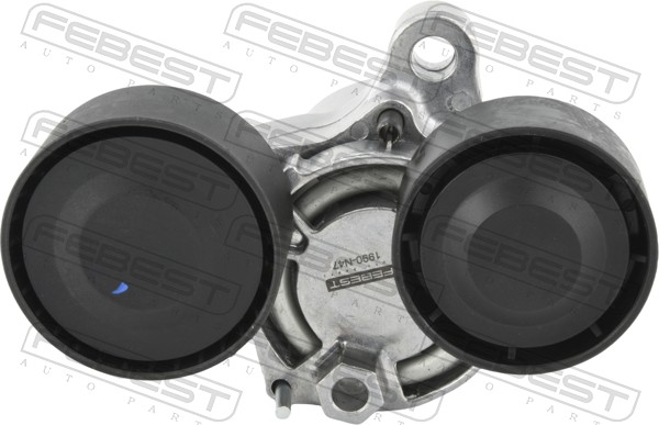 Belt Tensioner, V-ribbed belt - 1990-N47 FEBEST