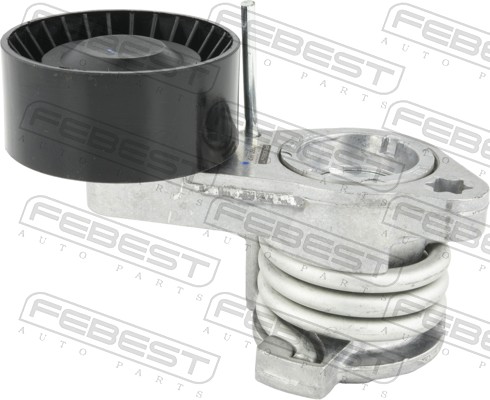 Belt Tensioner, V-ribbed belt - 1990-N52 FEBEST