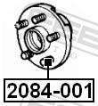 Wheel Stud - 2084-001 FEBEST