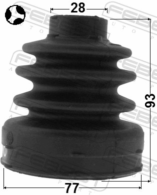 Bellow, drive shaft - 2115-FOCIIMTT FEBEST
