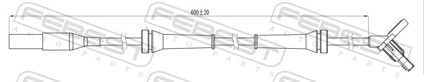 Sensor, wheel speed - 21606-003 FEBEST