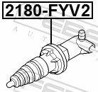 Slave Cylinder, clutch - 2180-FYV2 FEBEST