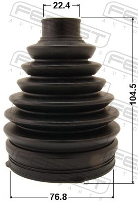 Bellow Set, drive shaft - 2217P-CD FEBEST