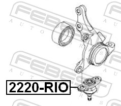 Ball Joint - 2220-RIO FEBEST