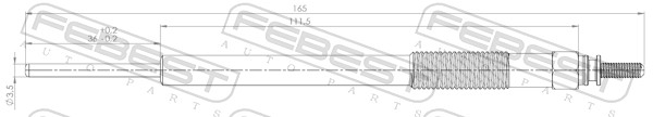 Glow Plug - 22642-002 FEBEST
