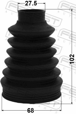 Bellow Set, drive shaft - 2315P-TMT FEBEST