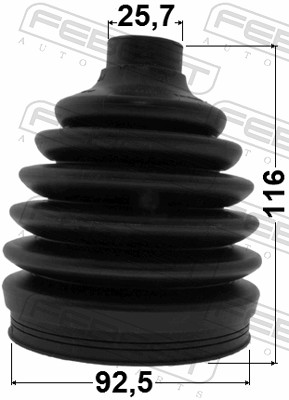 Bellow Set, drive shaft - 2317-EOS FEBEST