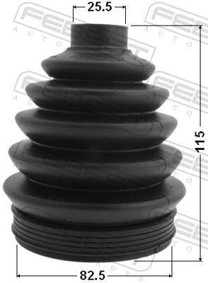 Bellow Set, drive shaft - 2317P-9N5 FEBEST