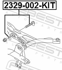 Camber Correction Screw Set - 2329-002-KIT FEBEST