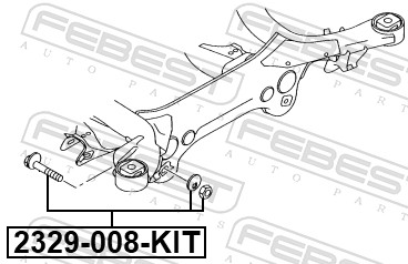 Camber Correction Screw Set - 2329-008-KIT FEBEST