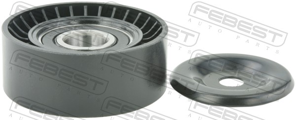 Tensioner Pulley, V-ribbed belt - 2387-CFNA FEBEST