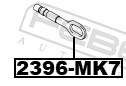 Tow hook - 2396-MK7 FEBEST
