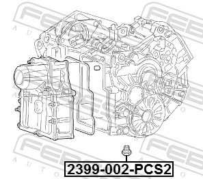 Sealing Plug, oil sump - 2399-002-PCS2 FEBEST