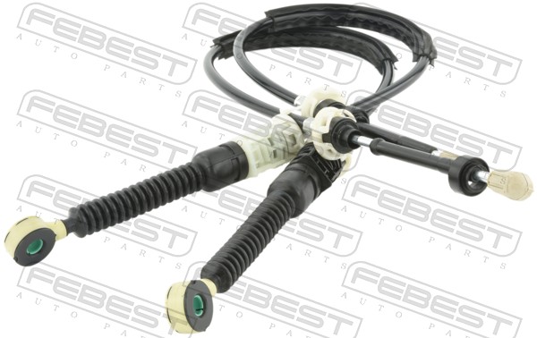 Cable, manual transmission - 24106-LOGI FEBEST