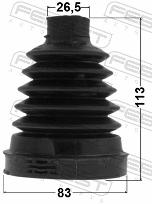 Kit cuffia, Semiasse - 2415-DUSTT FEBEST